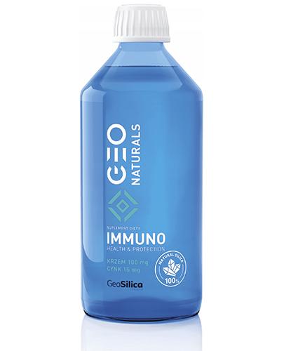  Geonaturals Immuno Health & Protection  Krzem 100 mg + Cynk 15 mg - 500 ml - cena, opinie, wskazania - Apteka internetowa Melissa  