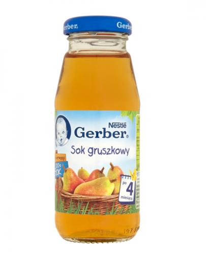 GERBER Sok gruszkowy po 4 m-cu - 175 ml - Apteka internetowa Melissa