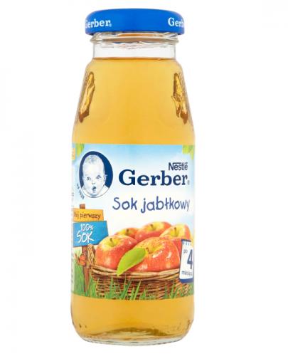 GERBER Sok jabłkowy po 4 miesiącu - 175 ml - Apteka internetowa Melissa