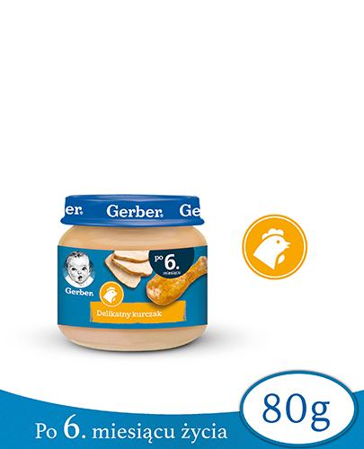 GERBER Delikatny kurczak po 6 m-cu - 80 g - Apteka internetowa Melissa