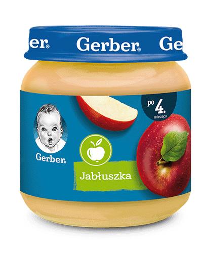 GERBER MOJA PIERWSZA ŁYŻECZKA Jabłuszka po 4 miesiącu - 125 g - Apteka internetowa Melissa