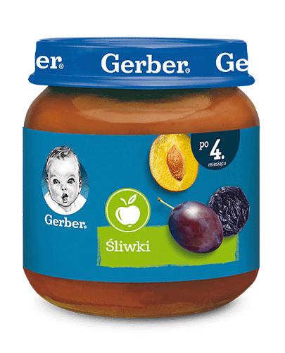 GERBER Suszone śliwki po 4 miesiącu - 125 g - Apteka internetowa Melissa