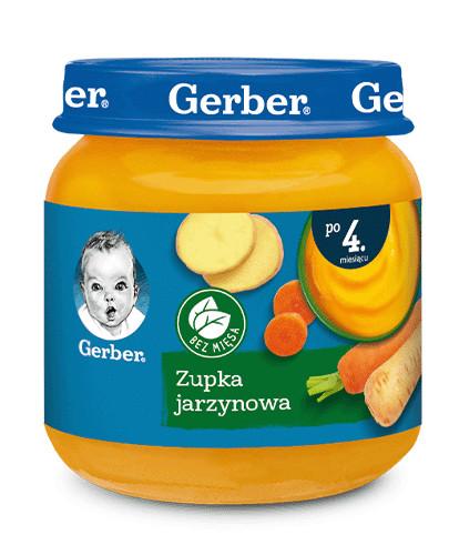 GERBER MOJA PIERWSZA ZUPKA Jarzynowa po 4 miesiącu - 125 g - Apteka internetowa Melissa