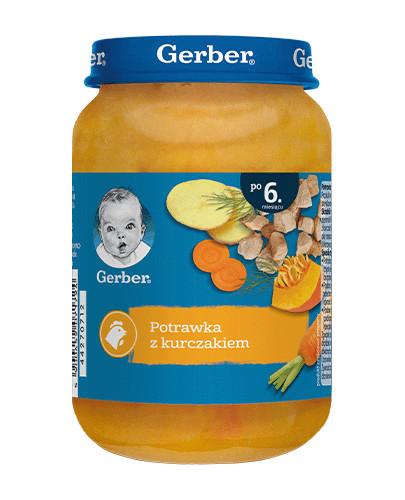 GERBER Obiadek kurczak w potrawce z jarzynkami po 6 miesiącu - 190 g - Drogeria Melissa