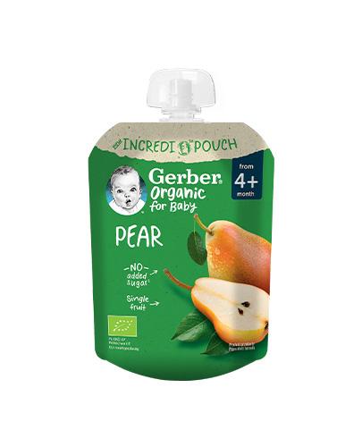  Gerber Organic For Baby  Deserek gruszka po 4. miesiącu, 80 g - Apteka internetowa Melissa  