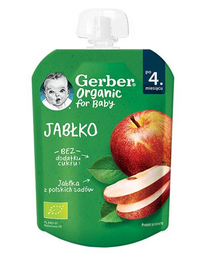  Gerber Organic For Baby Deserek jabłko po 4. miesiącu, 80 g - Apteka internetowa Melissa  