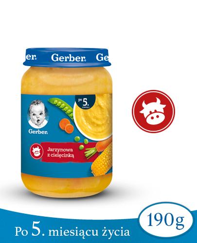 GERBER ZUPKA Jarzynowa z cielęciną po 5 miesiącu - 190 g - Apteka internetowa Melissa