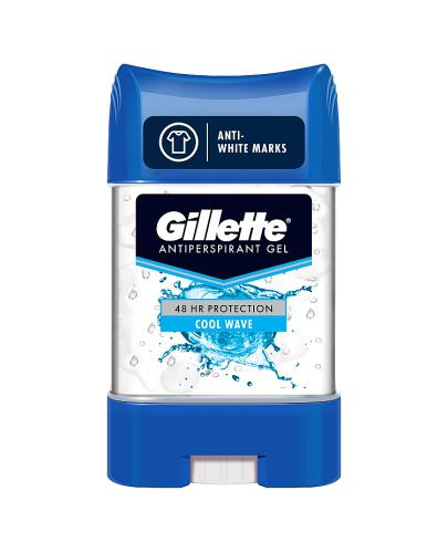  Gillette Antiperspirant Gel Cool Wave Antyperspirant w żelu dla mężczyzn, 70 ml, cena, opinie, właściwości - Apteka internetowa Melissa  