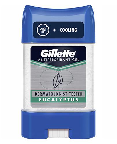  Gillette Antiperspirant Gel Eucalyptus Antyperspirant w żelu dla mężczyzn, 70 ml, cena, opinie, wskazania - Apteka internetowa Melissa  