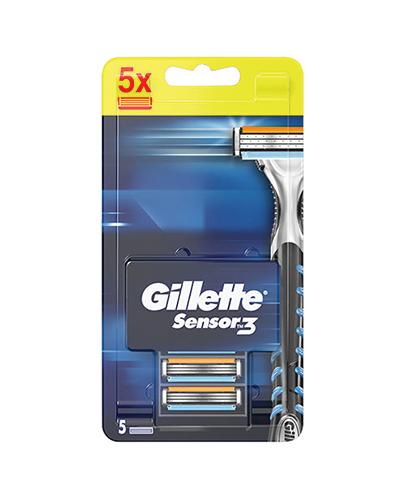  Gillette Sensor3 Ostrza wymienne do maszynki do golenia, 5 sztuk - Apteka internetowa Melissa  