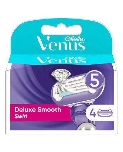  Gillette Venus 5 Deluxe Smooth Swirl Wkład do maszynki do golenia, 4 szt., cena, opinie, wskazania - Apteka internetowa Melissa  