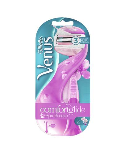  Gillette Venus Comfort Glide Spa Breeze Maszynka do golenia dla kobiet + 2 wkłady, 1 szt., cena, opinie, skład - Apteka internetowa Melissa  