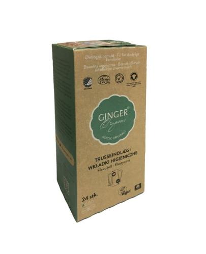  Ginger Organic Pantyliners Wkładki higieniczne, 24 sztuki - Apteka internetowa Melissa  