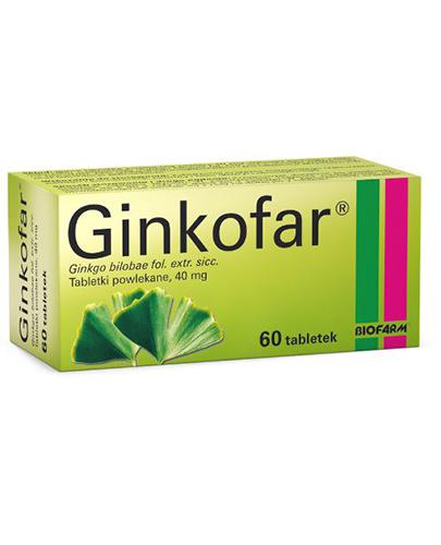 GINKOFAR - 60 tabl. - Apteka internetowa Melissa