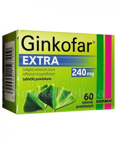  GINKOFAR EXTRA, 60 tabletek - Apteka internetowa Melissa  
