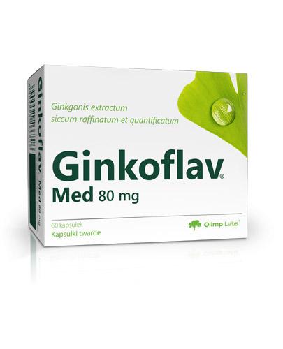  Ginkoflav Med 80 mg - 60 kaps. - cena, opinie, wskazania - Apteka internetowa Melissa  