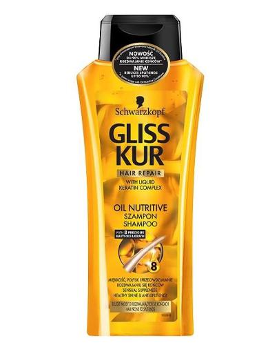  Gliss Kur Oil Nutritive Szampon do włosów - 400 ml - cena, opinie, skład - Apteka internetowa Melissa  