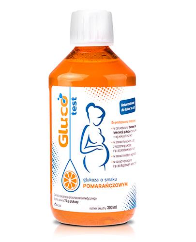GLUCO TEST glukoza o smaku pomarańczowym - 300 ml - cena, stosowanie - Apteka internetowa Melissa