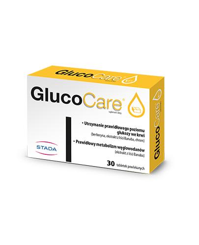  GLUCOCARE - 30 tabl. Prawidłowy poziom glukozy we krwi. - Apteka internetowa Melissa  