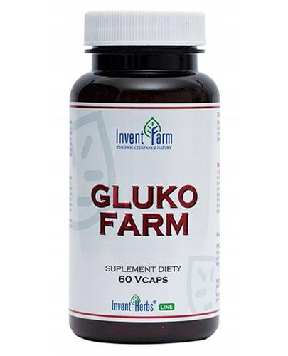  Gluko Farm - 60 kaps. - cena, opinie, właściwości - Apteka internetowa Melissa  