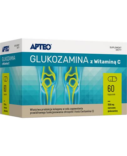 APTEO Glukozamina z witaminą C - 60 kaps. - Apteka internetowa Melissa
