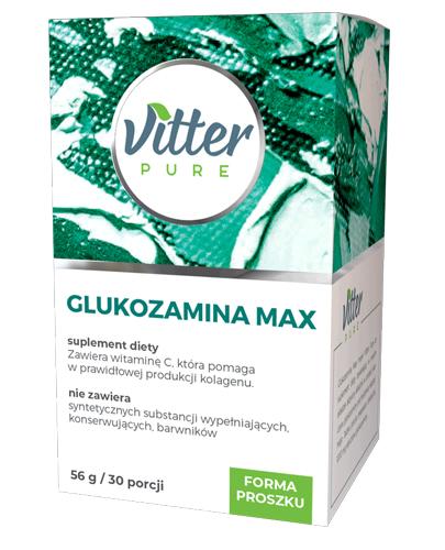  Glukozamina Max VITTER PURE - 56 g - Apteka internetowa Melissa  