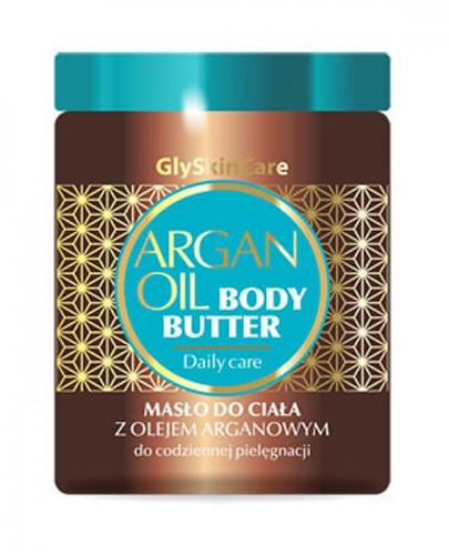 GLYSKINCARE ARGAN OIL BODY BUTTER Masło do ciała z olejem arganowym - 300 ml - Apteka internetowa Melissa