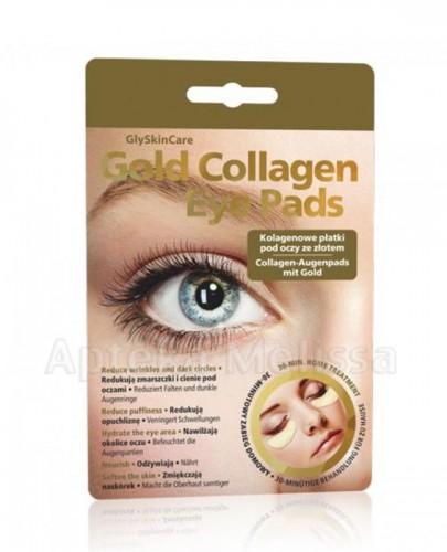 GLYSKINCARE GOLD COLLAGEN EYE PADS Kolagenowe płatki pod oczy ze złotem - 1 para - Apteka internetowa Melissa