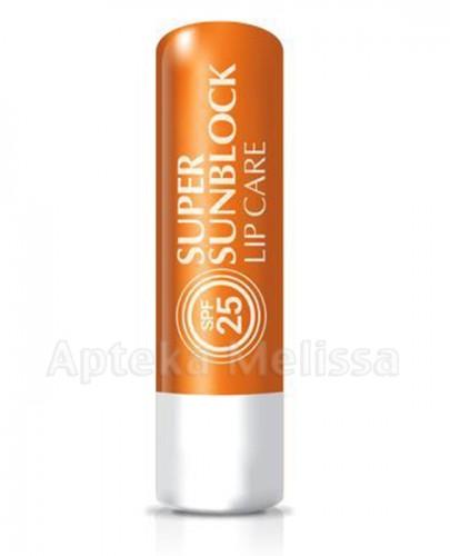 GLYSKINCARE SUPER SUNBLOCK LIP CARE Pomadka ochronna SPF25 - 4.9 g - Apteka internetowa Melissa