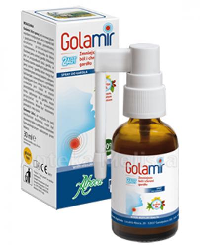 GOLAMIR 2ACT Spray do gardła - 30 ml Data ważności 2021.03.17 - Apteka internetowa Melissa