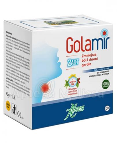  GOLAMIR 2ACT Tabletki do ssania - 20 tabl. - Apteka internetowa Melissa  
