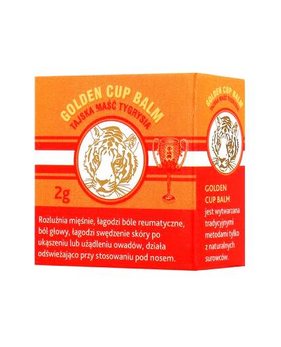  Golden Cup Balm Tajska maść tygrysia - 2 g - cena, opinie, właściwości - Apteka internetowa Melissa  
