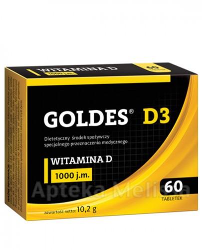 GOLDES D3 1000 j.m - 60 tabl. - Apteka internetowa Melissa