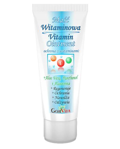 Gorvita Maść witaminowa A+E+F, 50 ml