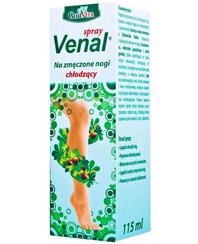  Gorvita Venal Spray na zmęczone nogi, 115 ml - cena, opinie, właściwości - Apteka internetowa Melissa  