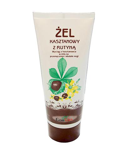 Gorvita Żel kasztanowy z rutyną na przemęczone i...