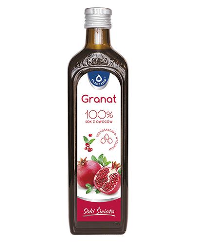 GRANVITAL Sok z owoców granatu - 490 ml - Drogeria Melissa
