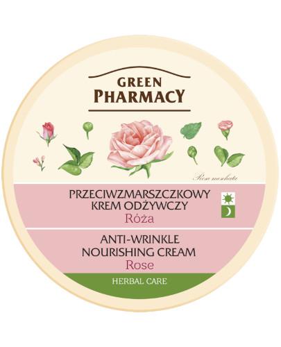  Green Pharmacy Odżywczy krem przeciwzmarszczkowy z różą do twarzy, 150 ml - Apteka internetowa Melissa  