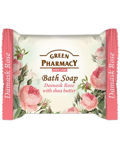 GREEN PHARMACY Mydło w kostce róża damasceńska i maslo shea - 100 g - Apteka internetowa Melissa