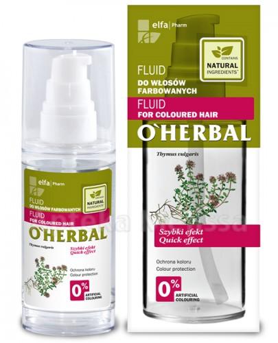 O`HERBAL Fluid do włosów farbowanych z ekstraktem z macierzanki tymianku - 50 ml - Apteka internetowa Melissa