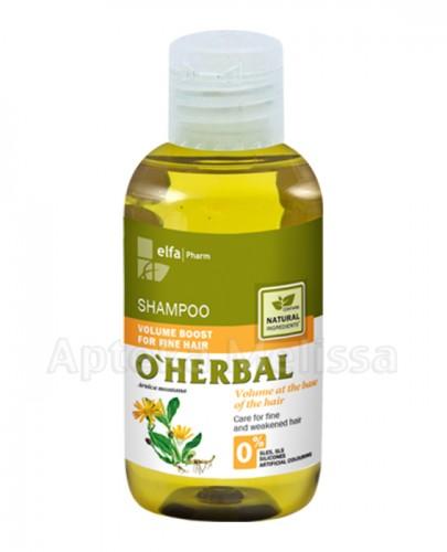  O`HERBAL Mini szampon zwiększający objętość cienkich włosów z ekstraktem z arniki - 75 ml - Apteka internetowa Melissa  