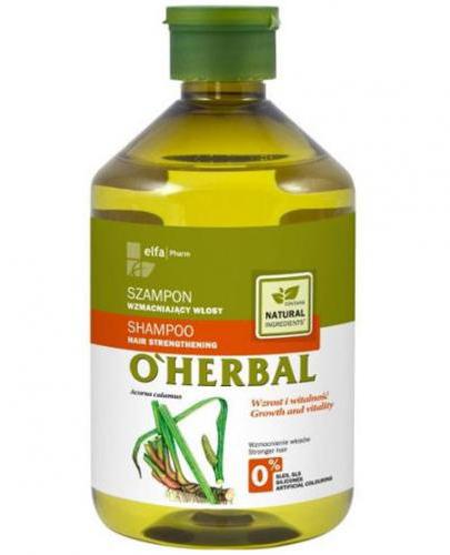 O`HERBAL Szampon wzmacniający włosy z ekstraktem z korzenia tataraku - 500 ml - Apteka internetowa Melissa