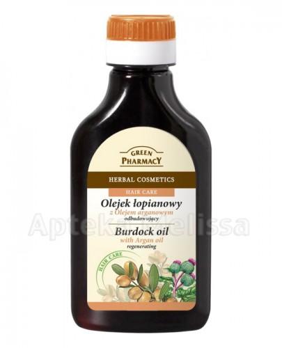 GREEN PHARMACY Olejek łopianowy z olejem arganowym - 100 ml - Apteka internetowa Melissa