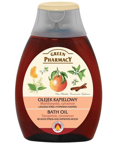 GREEN PHARMACY Olejek kąpielowy mandarynka z cynamonem - 250 ml - Apteka internetowa Melissa