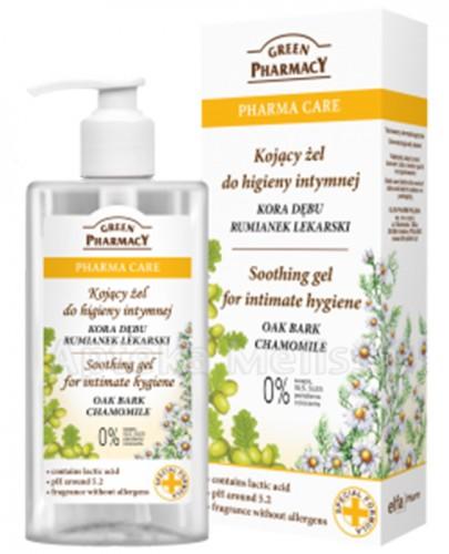 GREEN PHARMACY PHARMA CARE Normalizujący żel do higieny intymnej kora dębu i drzewo herbaciane - 300 ml