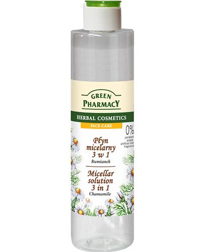 GREEN PHARMACY Płyn micelarny 3w1 rumianek - 250 ml - Apteka internetowa Melissa