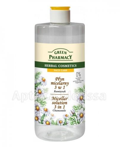  GREEN PHARMACY Płyn micelarny 3w1 rumianek - 500 ml - Apteka internetowa Melissa  