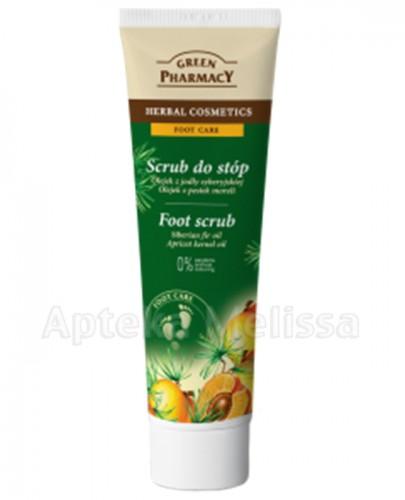 GREEN PHARMACY Scrub do stóp olejek z jodły syberysjkiej i z pestek moreli - 100 ml - Apteka internetowa Melissa