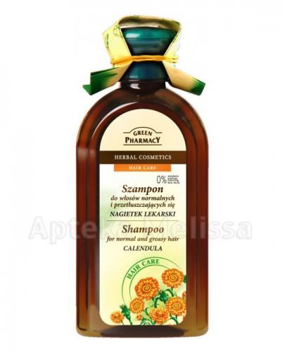GREEN PHARMACY Szampon do włosów normalnych i przetłuszczających się nagietek lekarski - 350 ml - Apteka internetowa Melissa