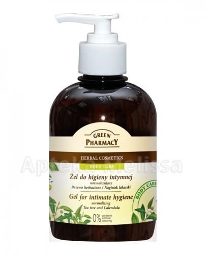 GREEN PHARMACY Żel do higieny intymnej normalizujący drzewo herbaciane i nagietek lekarski - 370 ml - Apteka internetowa Melissa